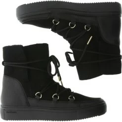 Blackstone Snowboots UL87 NERO - HIGH-TOP - FUR Black
