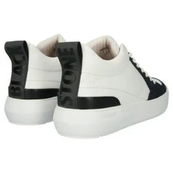 Blackstone Sneakers XG90 WHITE CHARCOAL ART - MID-SNEAKER White 9 Blackstone Sneakers XG90 WHITE CHARCOAL ART - MID-SNEAKER White -Blackstone Winkel 5cab67c0ee7164b4d41ce4528185a585