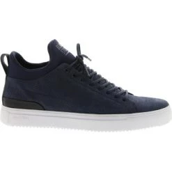 Blackstone Sneakers SG28 TOTAL ECLIPSE - MID SNEAKER Blue