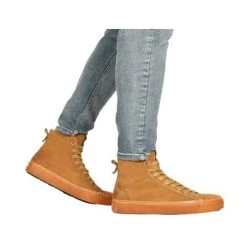 Blackstone Sneakers WG62 BRONZE MIST - HIGH SNEAKER Brown