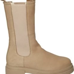 Blackstone Chelseaboots UL88 - HIGH CHELSEA BOOT - FUR Beige -Blackstone Winkel 6007866f8aab1e95a0fe35605080b29b