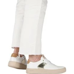 Blackstone Sneakers VL57 WHITE PALE GOLD - LOW SNEAKER White -Blackstone Winkel 6183fccdcd77f5e512fdc2857460e981