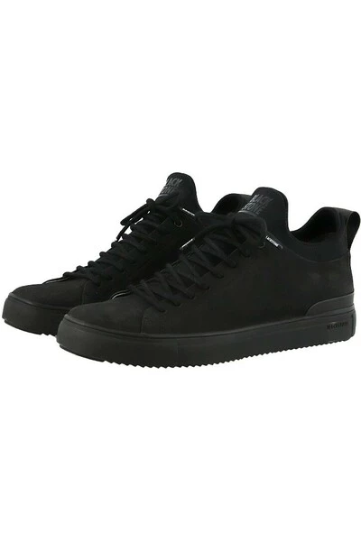 Blackstone Sneakers SG18 NERO - MID SNEAKER Black 3 Blackstone Sneakers SG18 NERO - MID SNEAKER Black - Afbeelding 3