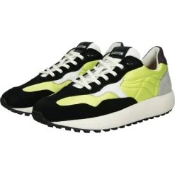 Blackstone Sneakers XW61 SUNNY LIME - FASHION RUNNER Yellow -Blackstone Winkel 63a12cd191188bb0a6ecd05a4d082e49