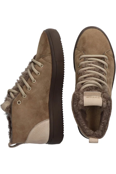 Blackstone Sneakers QL48 FOSSIL - MID SNEAKER - FUR Brown 5 Blackstone Sneakers QL48 FOSSIL - MID SNEAKER - FUR Brown - Afbeelding 5