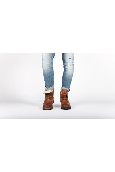 Blackstone Laarzen SG31 - LACE UP BOOT - FUR Brown 3 Blackstone Laarzen SG31 - LACE UP BOOT - FUR Brown - Afbeelding 3