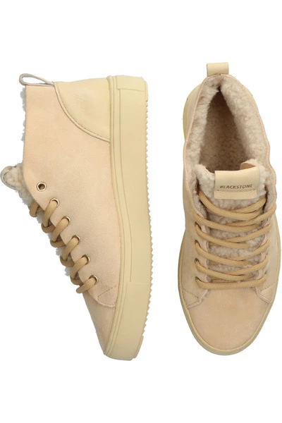 Blackstone Sneakers YUKA - QL48 - MID SNEAKER Yellow 6 Blackstone Sneakers YUKA - QL48 - MID SNEAKER Yellow - Afbeelding 6