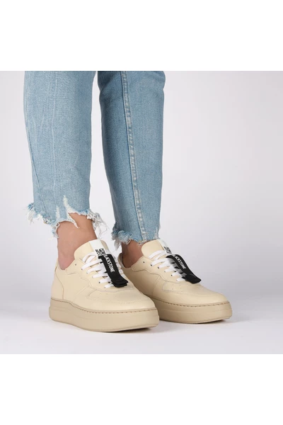 Blackstone Sneakers VL78 - LOW SNEAKER Beige 3 Blackstone Sneakers VL78 - LOW SNEAKER Beige - Afbeelding 3