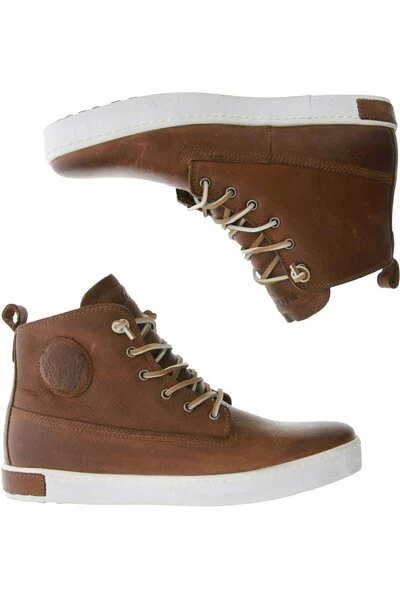 Blackstone Nette Schoenen AM02 OLD YELLOW - ORIGINAL 6'' BOOTS Brown 3 Blackstone Nette Schoenen AM02 OLD YELLOW - ORIGINAL 6'' BOOTS Brown - Afbeelding 3