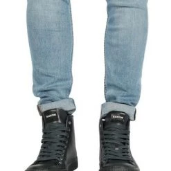 Blackstone Sneakers WG64 TOTAL ECLIPSE - HIGH SNEAKER Blue