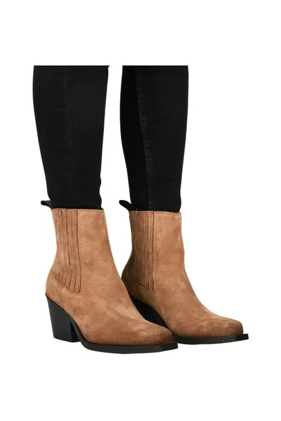 Blackstone Enkellaarsjes WL50 DARK SAND - Ankle Boot Beige 1 Blackstone Enkellaarsjes WL50 DARK SAND - Ankle Boot Beige