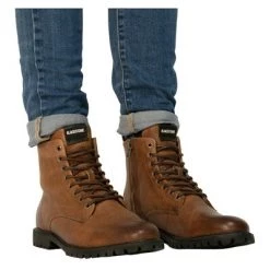 Blackstone Nette Schoenen SG33 OLD YELLOW - LACE UP BOOT Brown