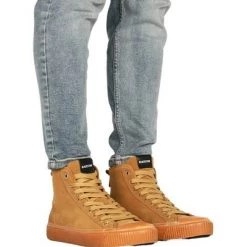 Blackstone Sneakers WG62 BRONZE MIST - HIGH SNEAKER Brown -Blackstone Winkel 70e2e0580890db20d062c7270dd357ea