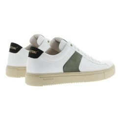 Blackstone Sneakers VG09 WHITE DARK GREEN - LOW Sneaker White