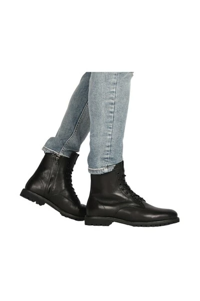 Blackstone Nette Schoenen SG49 BLACK - LACE UP BOOT - FUR Black 6 Blackstone Nette Schoenen SG49 BLACK - LACE UP BOOT - FUR Black - Afbeelding 6