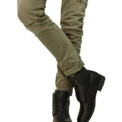 Blackstone Nette Schoenen GM09 BLACK - HIGH LACE UP BOOTS Black