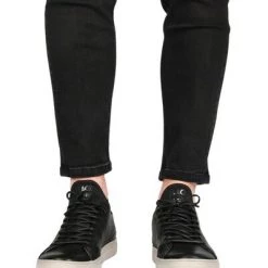 Blackstone Sneakers SG08 BLACK - MEN'S MID SNEAKER Black 9 Blackstone Sneakers SG08 BLACK - MEN'S MID SNEAKER Black -Blackstone Winkel 750738541c1ec24eef5aa26977bd41d1