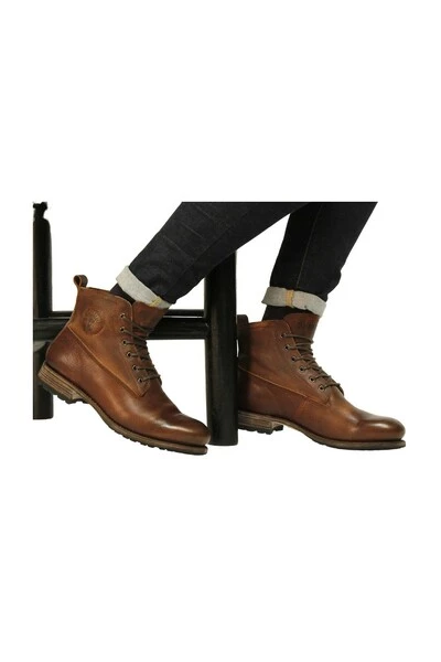 Blackstone Nette Schoenen GM10 OLD YELLOW - LACE UP BOOTS - FUR Brown 1 Blackstone Nette Schoenen GM10 OLD YELLOW - LACE UP BOOTS - FUR Brown