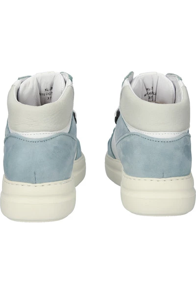 Blackstone Sneakers XL28 WHITE LIGHT BLUE - HIGH-TOP SNEAKER White 6 Blackstone Sneakers XL28 WHITE LIGHT BLUE - HIGH-TOP SNEAKER White - Afbeelding 6