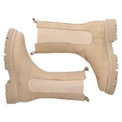 Blackstone Chelseaboots UL88 - HIGH CHELSEA BOOT - FUR Beige -Blackstone Winkel 795bff02288392fe929381be512125e6