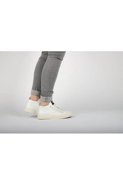 Blackstone Sneakers XW60 WHITE - MID SNEAKER White 6 Blackstone Sneakers XW60 WHITE - MID SNEAKER White - Afbeelding 6