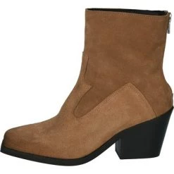 Blackstone Enkellaarsjes WL47 DARK SAND - SUEDE BOOTS Brown -Blackstone Winkel 7e8f8b5bb5959f63a00d62a3fcbdae1b