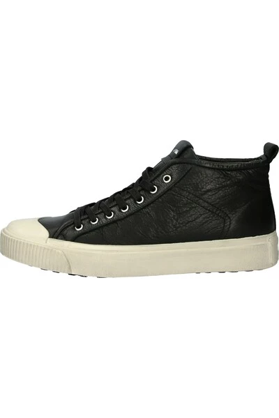Blackstone Sneakers WG63 BLACK - MID SNEAKER Black 4 Blackstone Sneakers WG63 BLACK - MID SNEAKER Black - Afbeelding 4