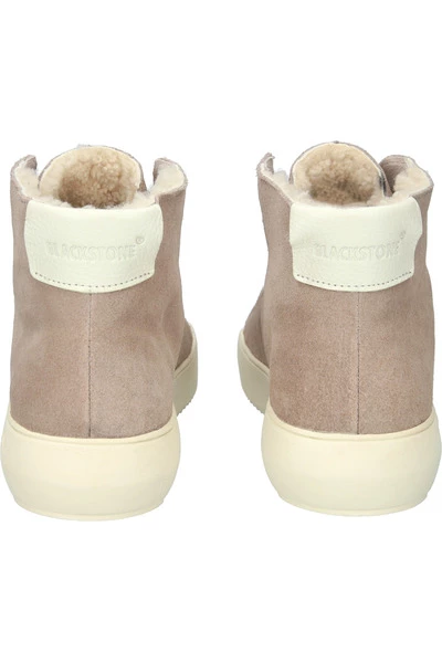 Blackstone Sneakers DYLAN - YG20 WEATHERED TEAK - HIGH SNEAKER - FUR Beige 4 Blackstone Sneakers DYLAN - YG20 WEATHERED TEAK - HIGH SNEAKER - FUR Beige - Afbeelding 4