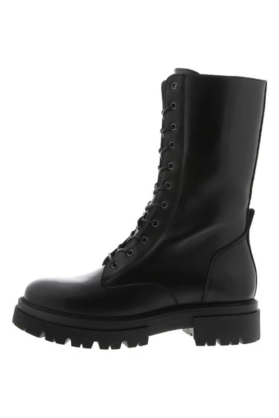 Blackstone Veterschoenen WL35 BLACK - HIGH LACE UP BOOT Black 3 Blackstone Veterschoenen WL35 BLACK - HIGH LACE UP BOOT Black - Afbeelding 3