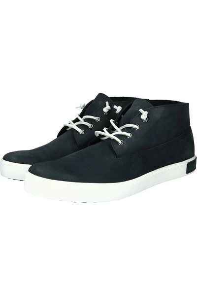 Blackstone Sneakers BM19 TOTAL ECLIPSE - MID SNEAKER Blue 2 Blackstone Sneakers BM19 TOTAL ECLIPSE - MID SNEAKER Blue - Afbeelding 2