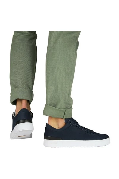 Blackstone Sneakers PM56 DARK DENIM - LOW SNEAKER Blue 5 Blackstone Sneakers PM56 DARK DENIM - LOW SNEAKER Blue - Afbeelding 5