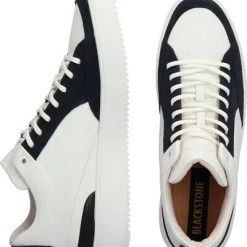 Blackstone Sneakers XG90 WHITE CHARCOAL ART - MID-SNEAKER White