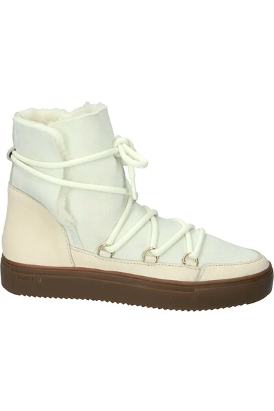 Blackstone Snowboots UKI - UL87 - HIGH-TOP - FUR Beige 3 Blackstone Snowboots UKI - UL87 - HIGH-TOP - FUR Beige - Afbeelding 3