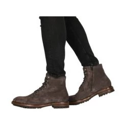 Blackstone Nette Schoenen UG20 OBSIDIAN GREY - HIGH TOP SUEDE BOOTS Gray -Blackstone Winkel 8a8bcaca5c25c7a5a22f93839310924a