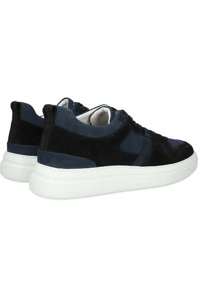 Blackstone Sneakers WG70 NAVY - LOW SNEAKER Blue 4 Blackstone Sneakers WG70 NAVY - LOW SNEAKER Blue - Afbeelding 4