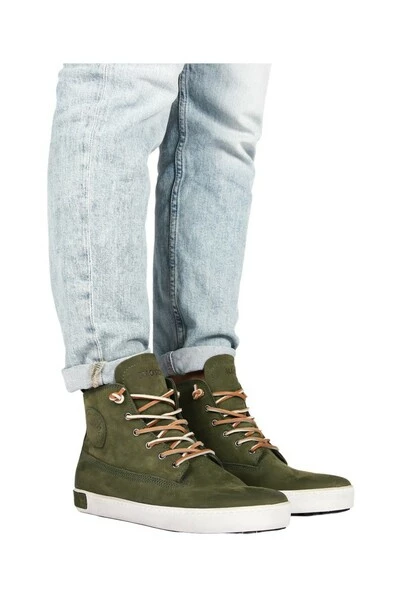 Blackstone Nette Schoenen AM02 BOTTLE GREEN - ORIGINAL 6'' BOOTS Green 2 Blackstone Nette Schoenen AM02 BOTTLE GREEN - ORIGINAL 6'' BOOTS Green - Afbeelding 2