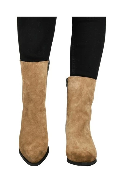 Blackstone Enkellaarsjes WL45 DARK SAND - WOMEN BOOT Beige 1 Blackstone Enkellaarsjes WL45 DARK SAND - WOMEN BOOT Beige