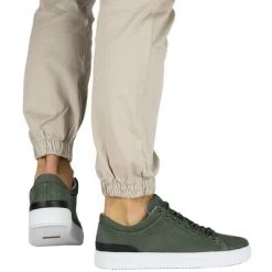 Blackstone Sneakers PM56 BATTLE - LOW SNEAKER Green -Blackstone Winkel 8c817d49c6d2623ba324687e791cc883