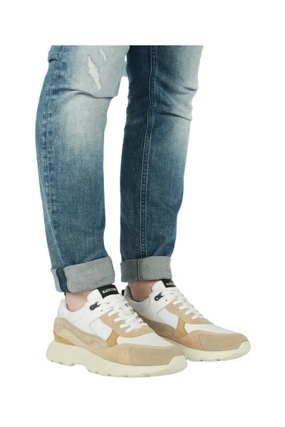 Blackstone Sneakers XG14 WHITE SAND - CHUNKY SNEAKER White 4 Blackstone Sneakers XG14 WHITE SAND - CHUNKY SNEAKER White - Afbeelding 4