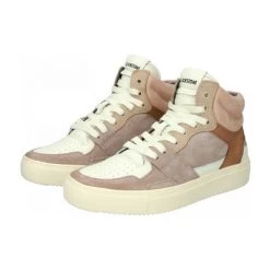 Blackstone High Top Sneakers Beige