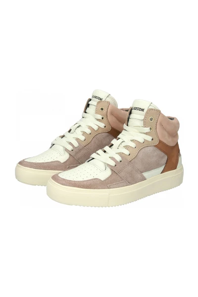 Blackstone High Top Sneakers Beige 1 Blackstone High Top Sneakers Beige