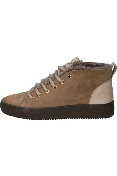 Blackstone Sneakers QL48 FOSSIL - MID SNEAKER - FUR Brown 4 Blackstone Sneakers QL48 FOSSIL - MID SNEAKER - FUR Brown - Afbeelding 4