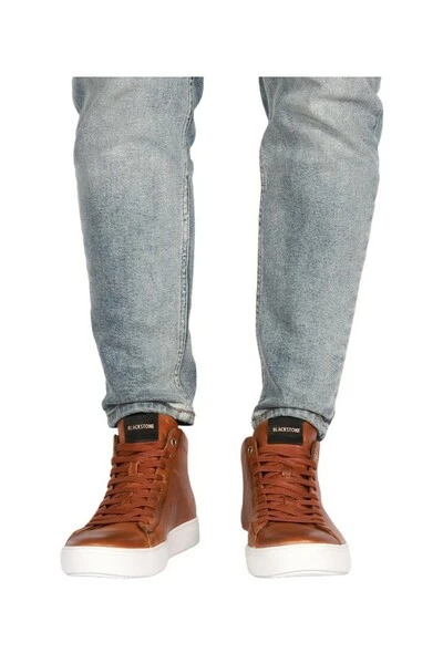 Blackstone Sneakers VG06 CUOIO - MID-TOP SNEAKER Brown 2 Blackstone Sneakers VG06 CUOIO - MID-TOP SNEAKER Brown - Afbeelding 2