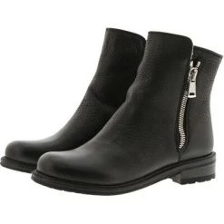 Blackstone Enkellaarsjes QL05 BLACK - WOMENS BOOT - FUR Black -Blackstone Winkel 9663883e9cddf2a9c25c029301fbe154
