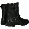 Blackstone Enkellaarsjes WL01 BLACK - WOMENS BOOT - FUR Black