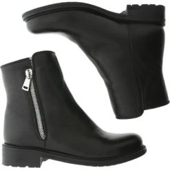 Blackstone Enkellaarsjes QL05 BLACK - WOMENS BOOT - FUR Black -Blackstone Winkel 99a725cdb6c9240ee523ab7d758481cd