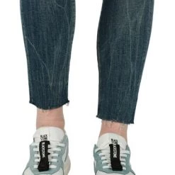 Blackstone Sneakers VL27 WHITE LIGHT BLUE - LOW SNEAKER White