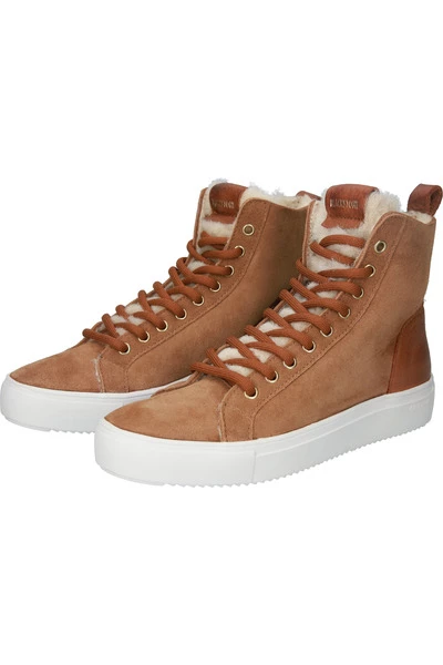 Blackstone Sneakers AKNA - YL55 RUST - HIGH SNEAKER Brown 3 Blackstone Sneakers AKNA - YL55 RUST - HIGH SNEAKER Brown - Afbeelding 3