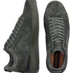 Blackstone Sneakers TREVOR - YG22 KAMBALA GREEN - MID-SNEAKER Green -Blackstone Winkel 9b94c4cea6c0c7efa03191a8397a9998