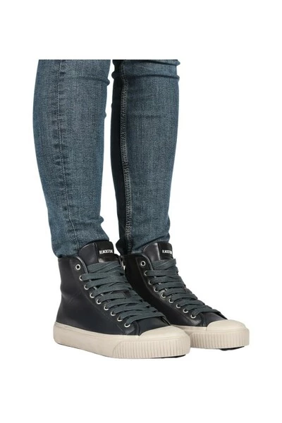 Blackstone Sneakers WL23 TOTAL ECLIPSE - HIGH SNEAKER Blue 3 Blackstone Sneakers WL23 TOTAL ECLIPSE - HIGH SNEAKER Blue - Afbeelding 3